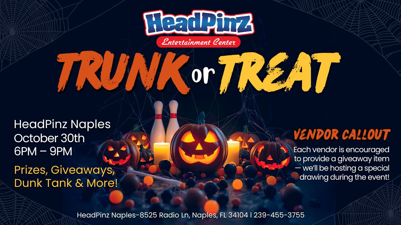 Trunk or Treat at HeadPinz Naples