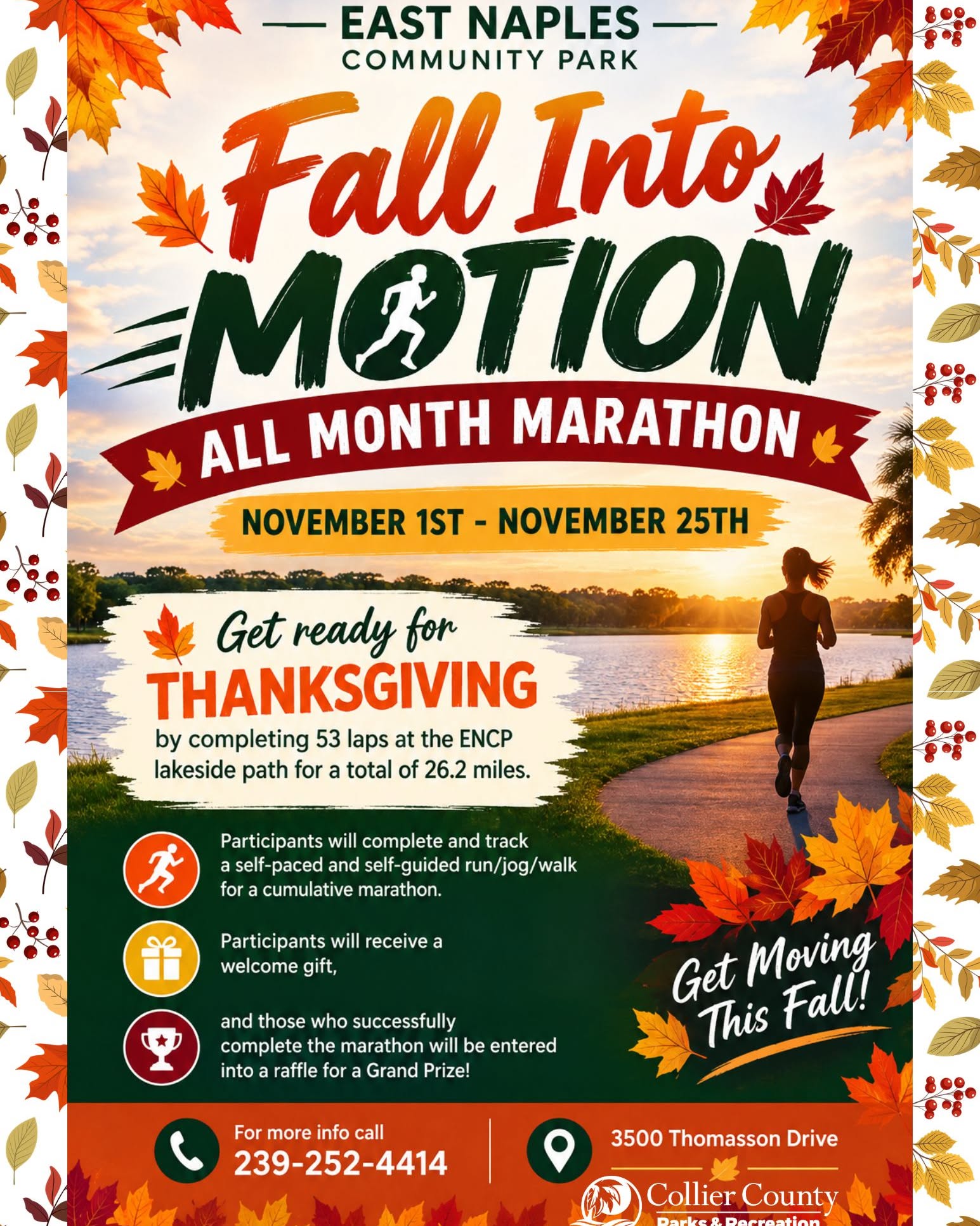 Fall Into Motion All Month Marathon