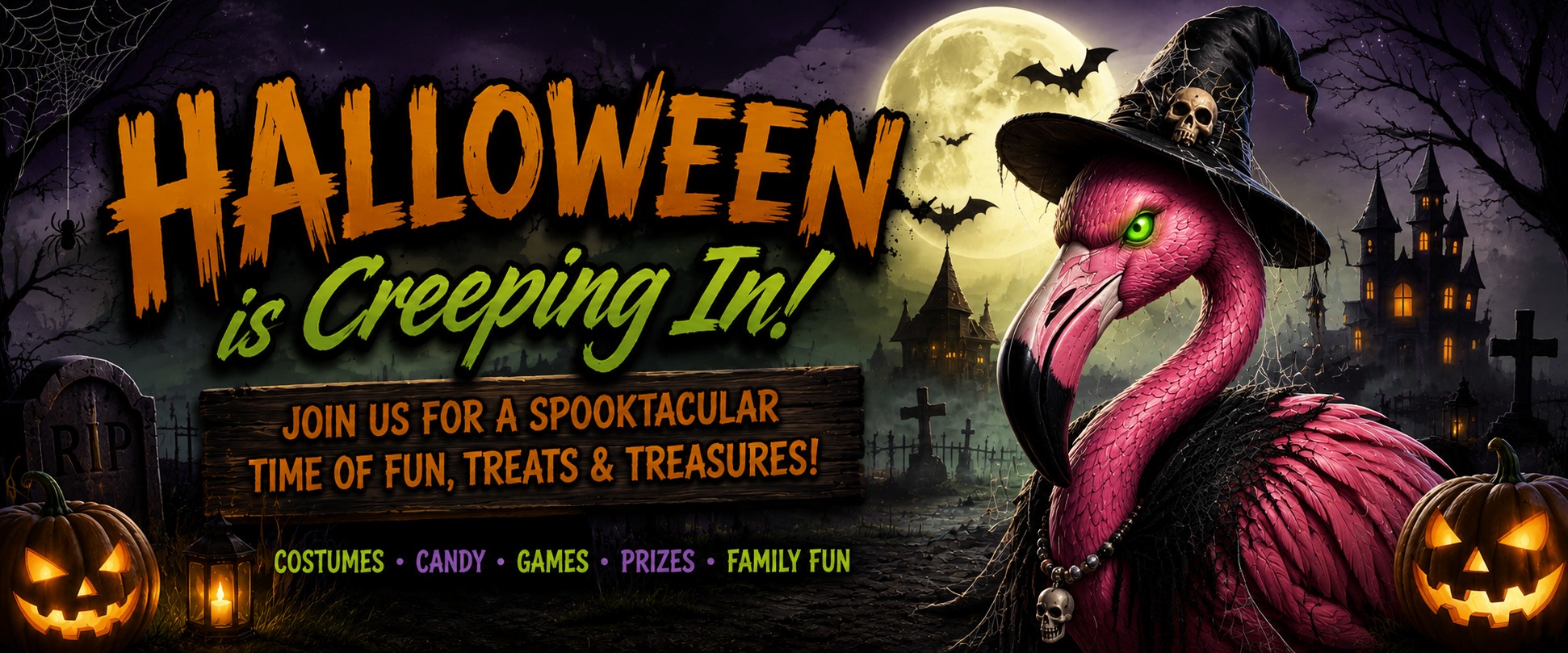 Flamingo Island Flea Market Halloween Event