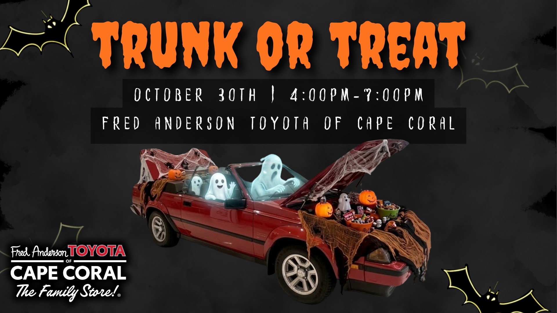 Trunk or Treat at Fred Anderson Toyota of Cape Coral