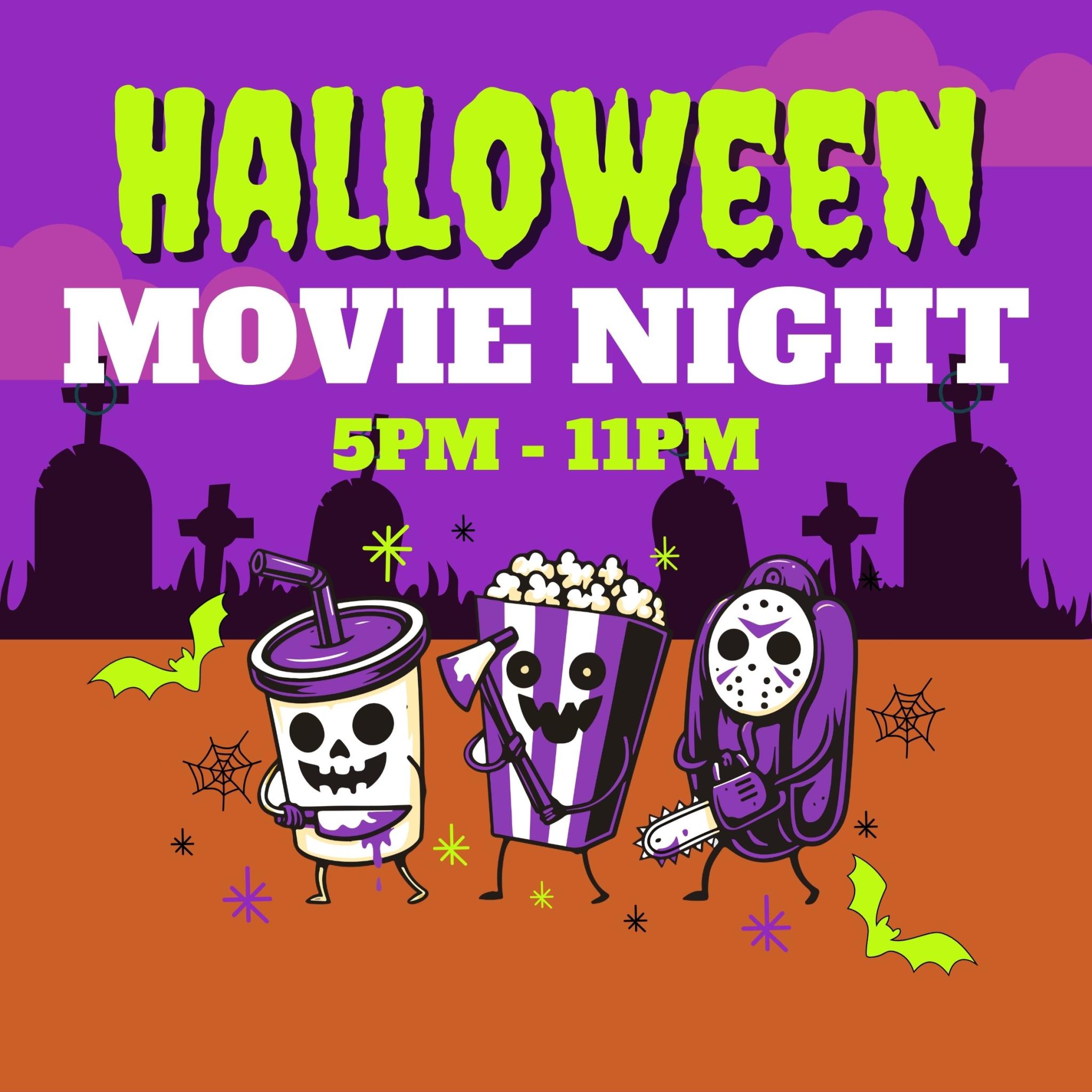 Halloween Movie Night at Bay Street Yard