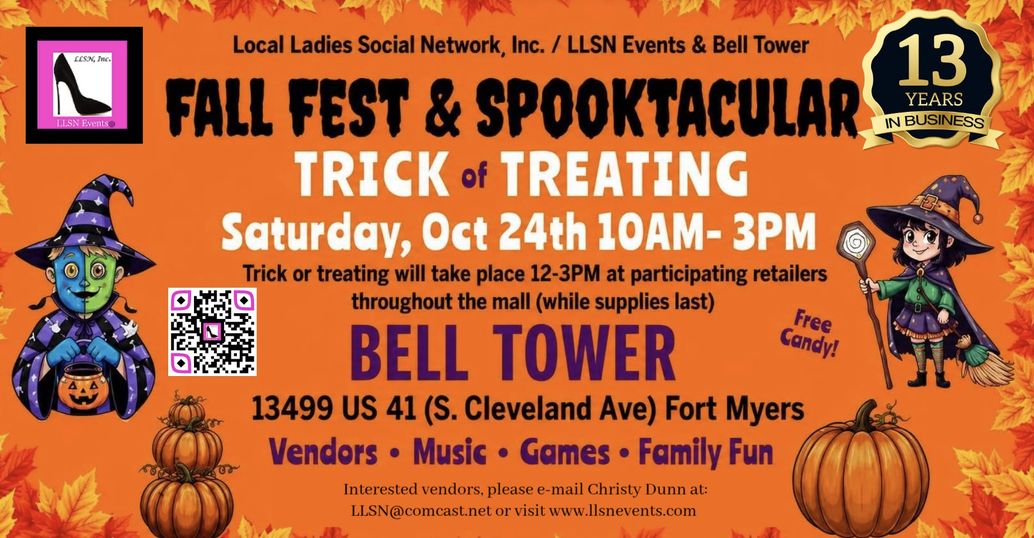 Fall Fest & Spooktacular- Car Show, Fall Market & Trick or Treating