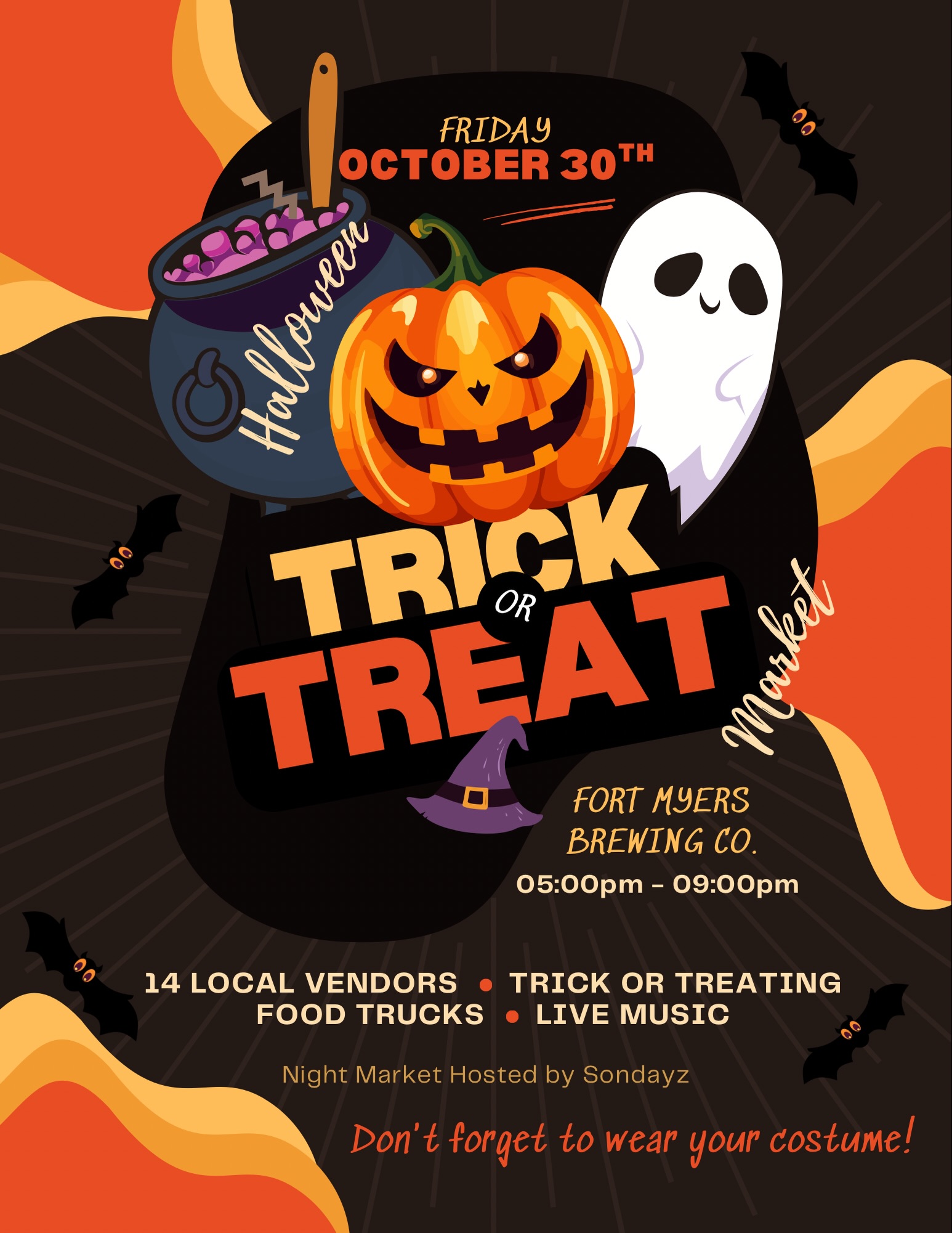 Trick or Treat Night Market