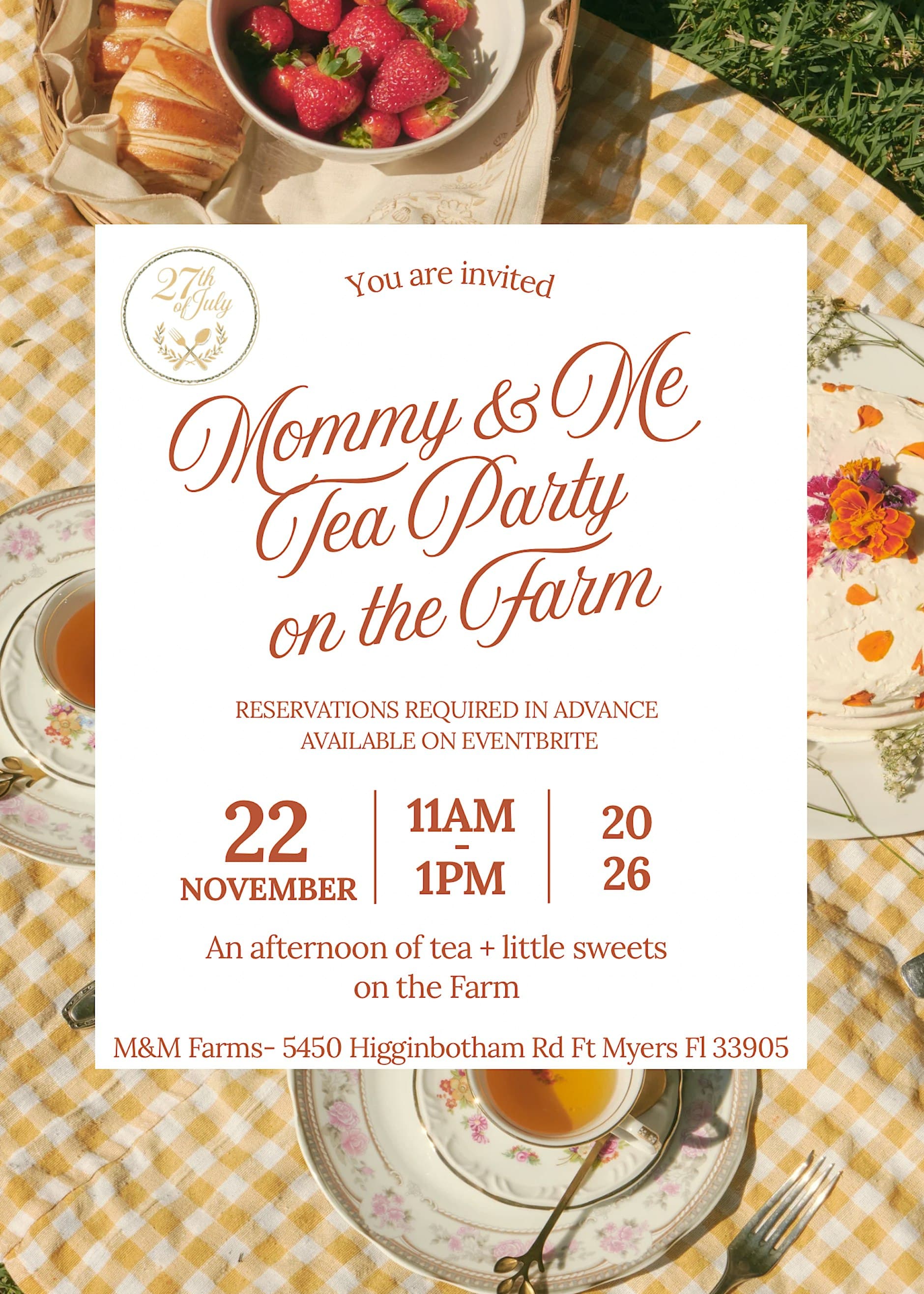 Mommy + Me Tea Party