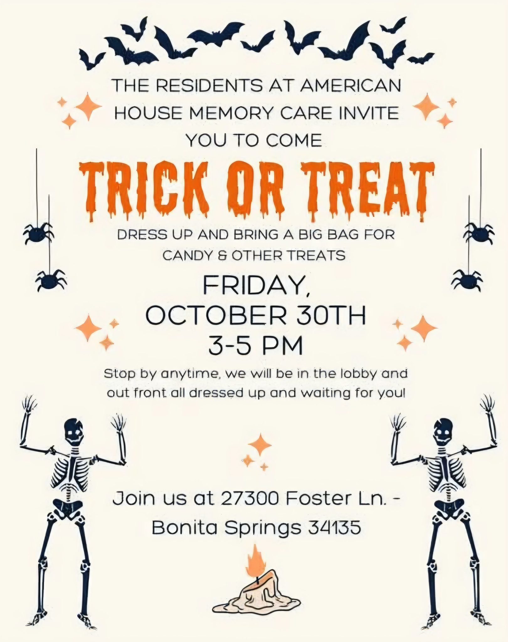 Trick or Treat at American House Memory Care