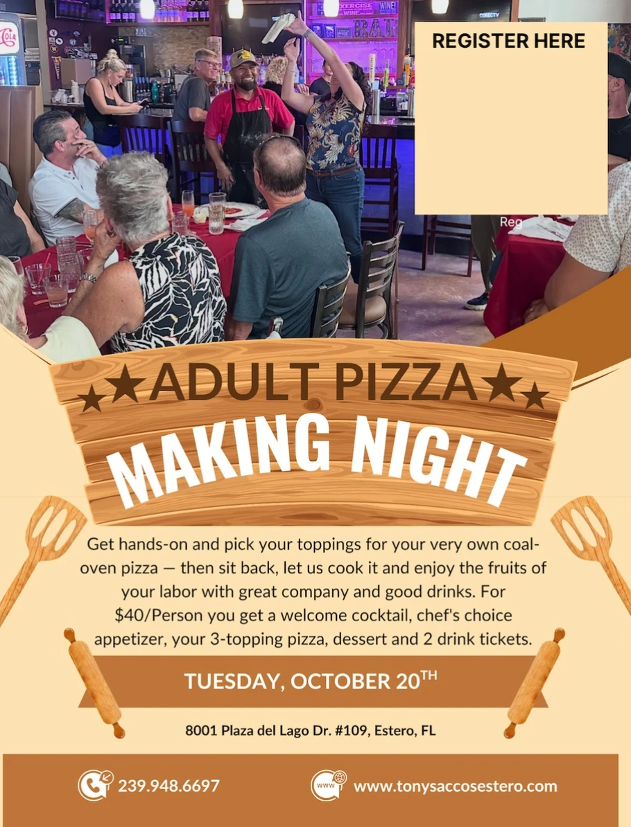 Adult Pizza Making Night