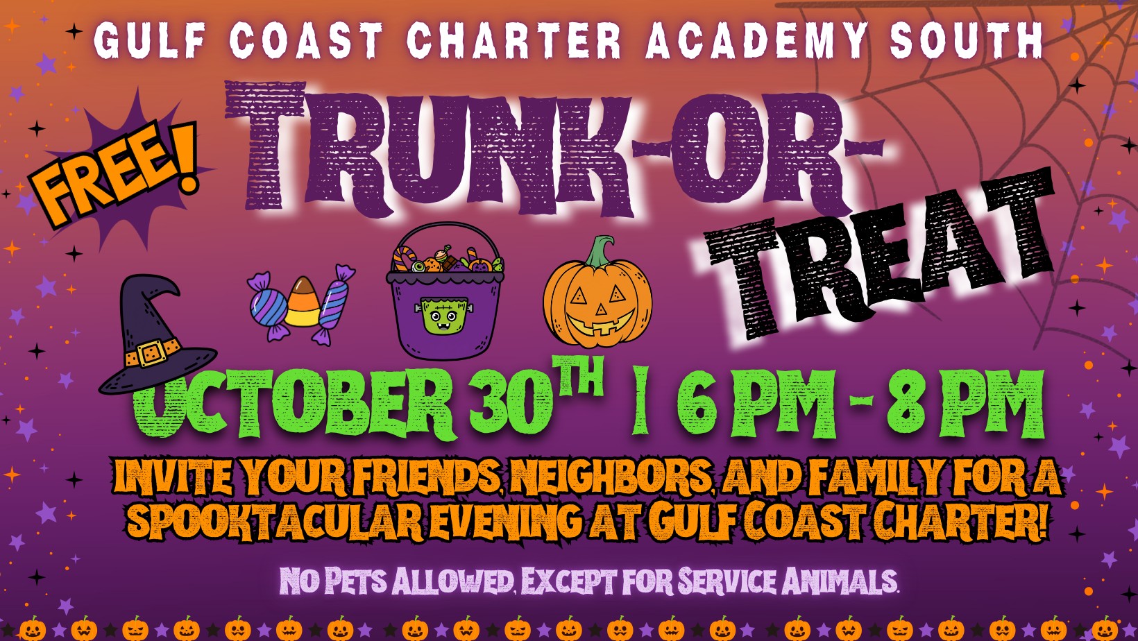 Trunk-or-Treat - Gulf Coast Charter Academy South