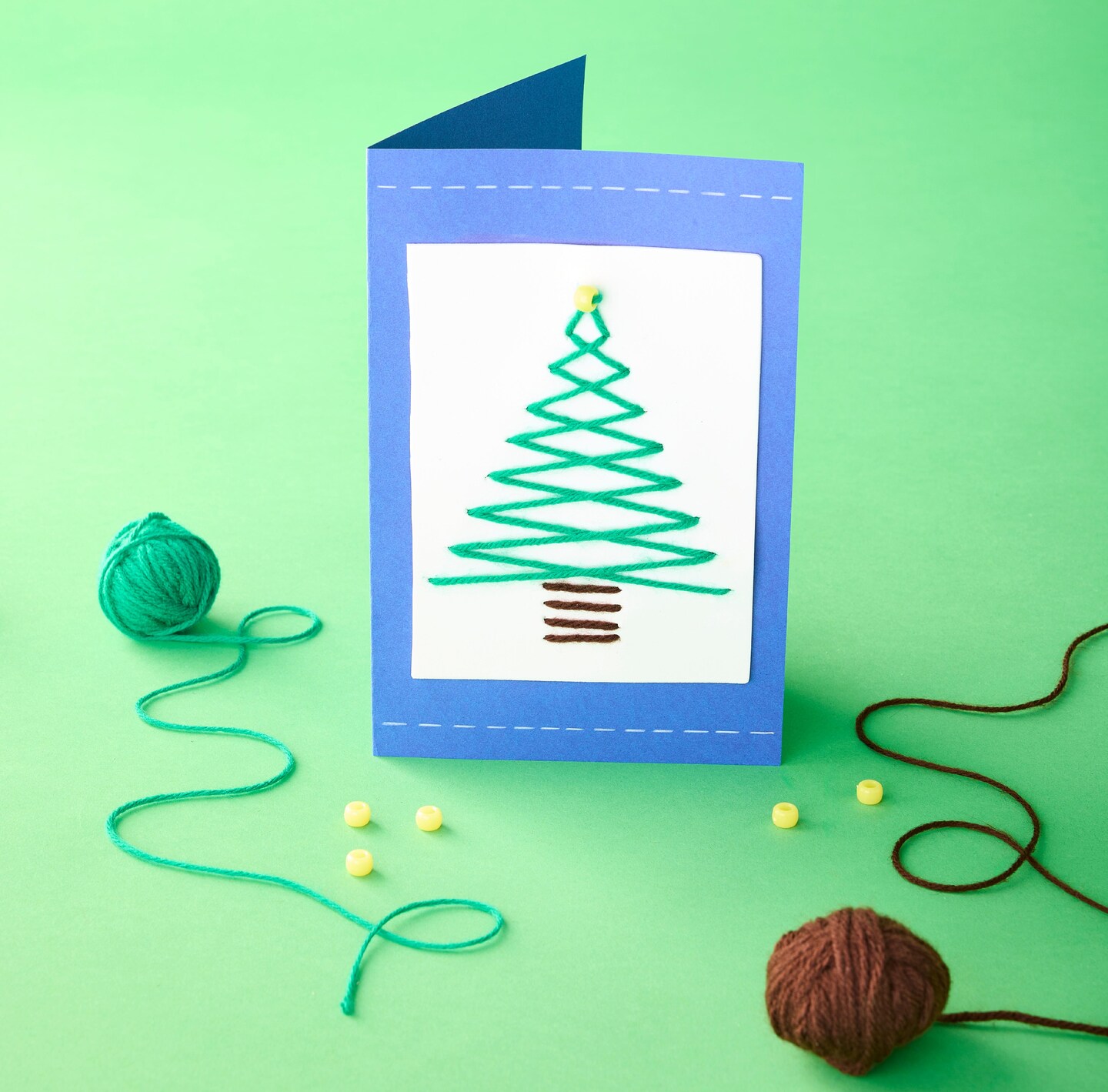 Hand-Stitched Card