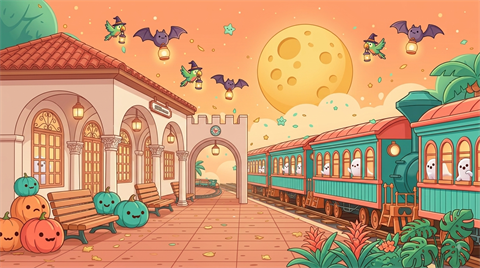 Halloween Train Crafts