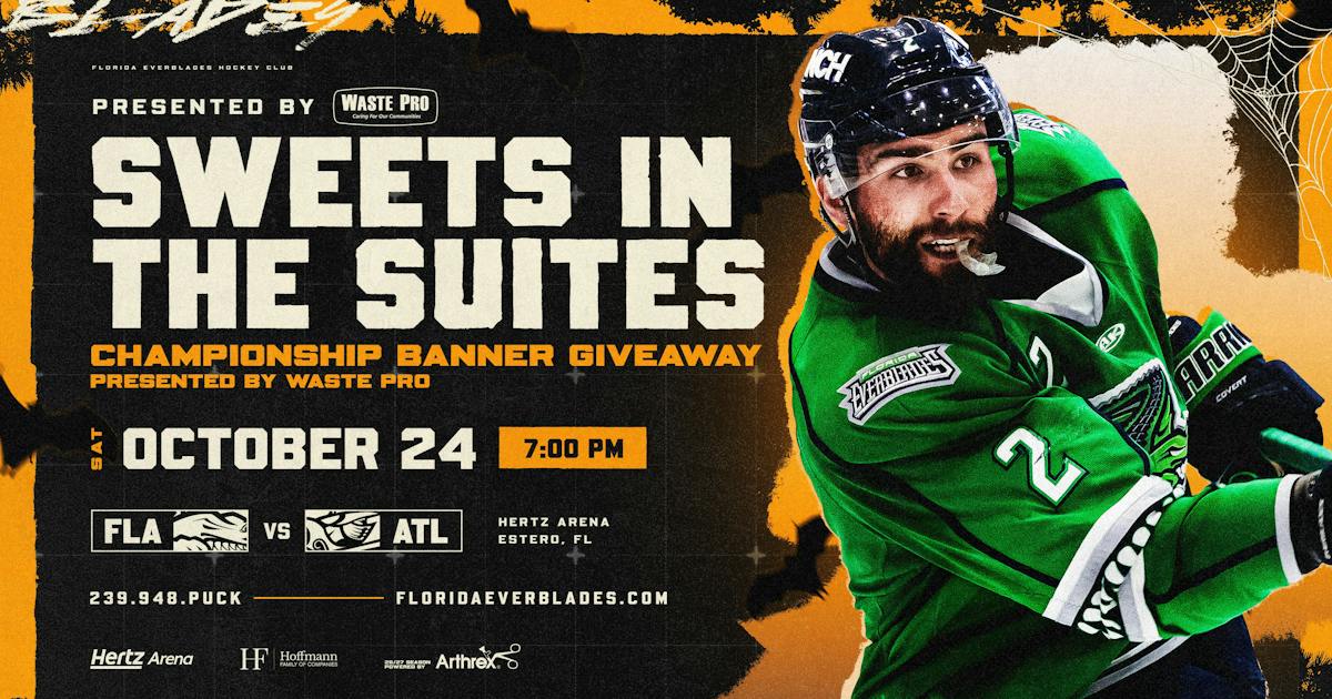 Sweets In The Suites: Everblades vs. Atlanta Gladiators