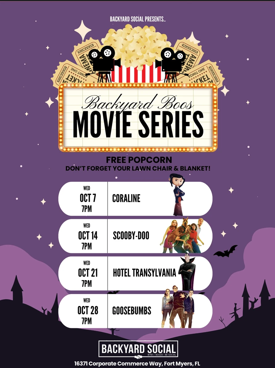 Backyard Boos Movie Series: Hotel Transylvania
